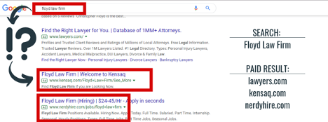 Paid Search Opportunity Example